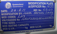 BMA Compliance Plate